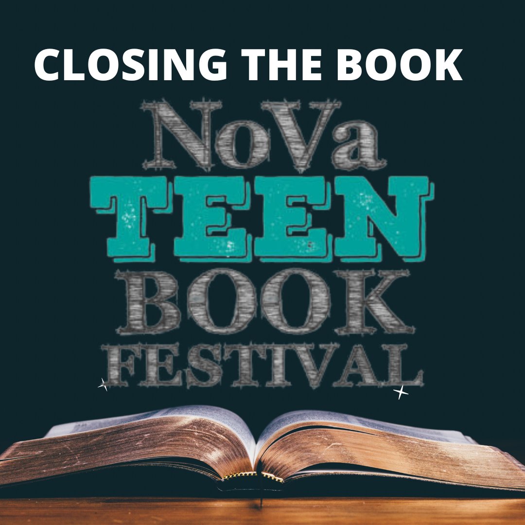 After eight years, the NoVaTEEN Book Festival is coming to an end. We're so sorry to see it go, and are so grateful to everyone who helped build this festival and everyone who supported us throughout the years. Although this chapter is ending, it was an amazing one.