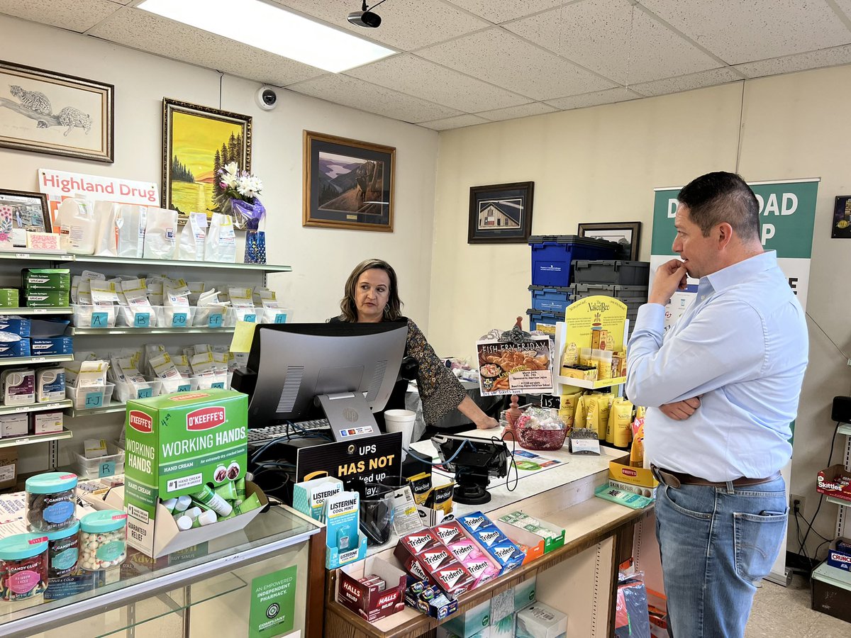 Jill Jahn at Highland Drug in Alpine is not only dealing with labor ...