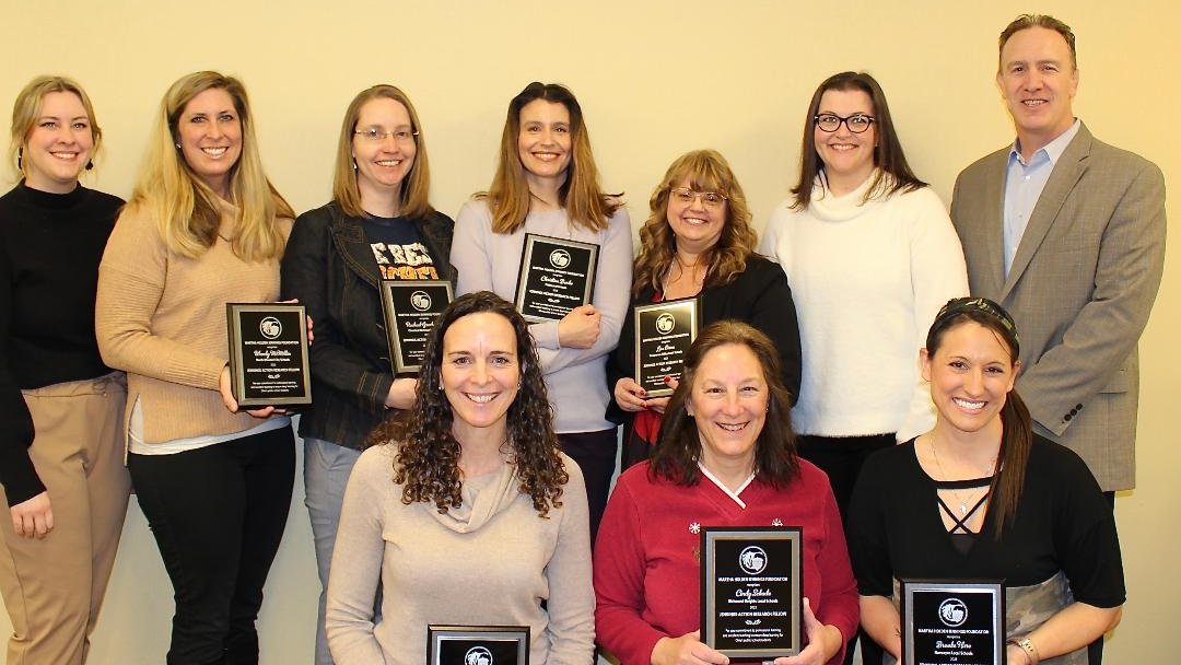 Congrats to the newest cohort of #MHJF Action Research Fellows, who shared the culmination of their research projects with colleagues at <a href="/KentStateEHHS/">College of EHHS</a>. 
<a href="/CLEMetroSchools/">Cleveland Metropolitan School District</a> <a href="/NOCSEagles/">NorthOlmstedSchools</a> <a href="/tcstweets1/">Tallmadge City Schools</a> <a href="/RH_LocalSchools/">Richmond Heights Local Schools</a> <a href="/NorwayneBobcats/">Norwayne High School</a> <a href="/field_supt/">Field Superintendent</a> <a href="/NRCSRangers/">North Ridgeville City Schools</a> <a href="/RavennaSupt/">Laura Hebert</a> <a href="/TVTrojans/">TVTrojans.org</a>