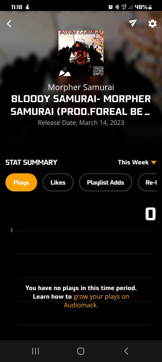 MorpherSamurai's tweet photo. Yo what's up my Samurais, new song dropped! Bloody Samurai! Check it out on BandLab, SoundCloud, YouTube and Audiomack!

https://t.co/KXTm5dN0py

https://t.co/tJy1pjwkXA

https://t.co/q0GJA4gJS4

https://t.co/9UkGHNIkuX
#morphersamurai #bloodysamurai #bandlab #soundcloud #youtube https://t.co/eqnFu98gTG