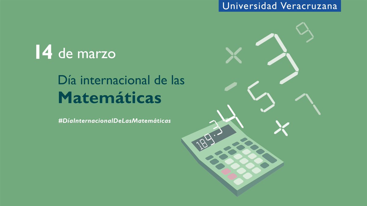 Las ciencias matemáticas son esenciales para hacer frente a desafíos que se plantean en diferentes ámbitos. 

Hoy,  en el #DíaInternacionalDeLasMatemáticas, felicitamos especialmente a la Facultad de Matemáticas por su contribución a formación de estos profesionistas.👩‍🏫👨‍🏫