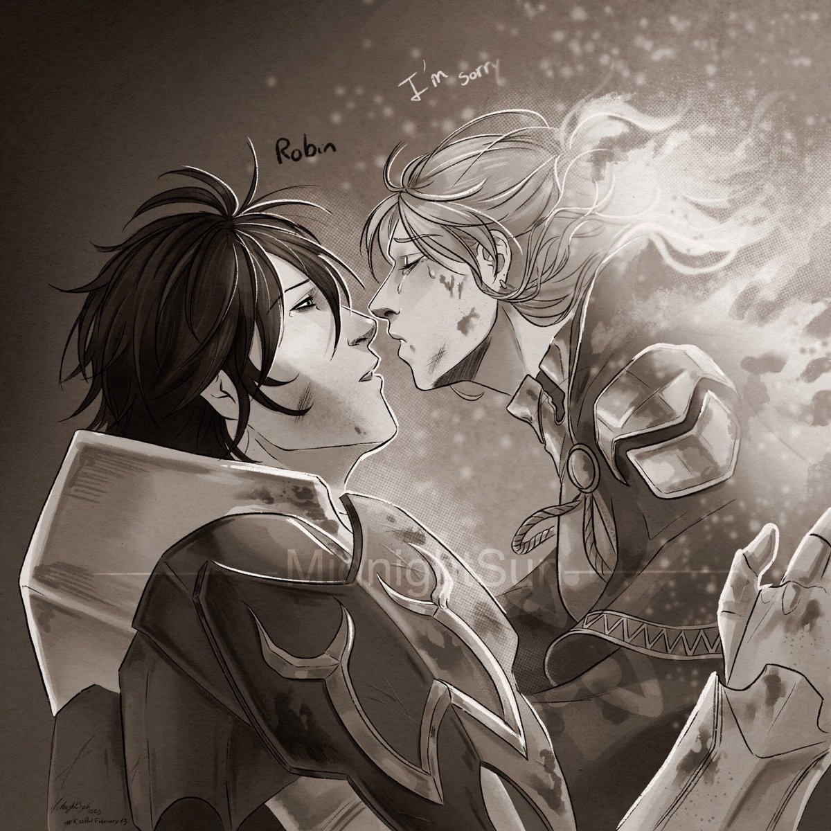 MiidniightSuun's tweet photo. An other batch of kiss I did for the #KissArtFebruary 🥰
Day 12 Laughter with Iwona and Henryk 
Day 13 Farewell with Robin and Frederick (Fire Emblem Awakening)
Day 14 Free Day with Elia and Gabriel 
Day 15 Shoulder with Lucy and Jack https://t.co/fjqBfGVO4r