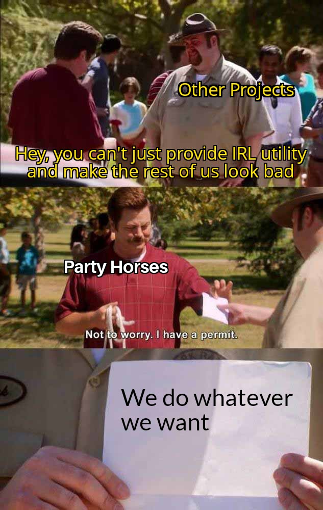 BOTTLE REDEMPTION SITE GOES LIVE TOMORROW. Remind everyone you know who is a holder. <a href="/partyhorses/">Party Horses</a>