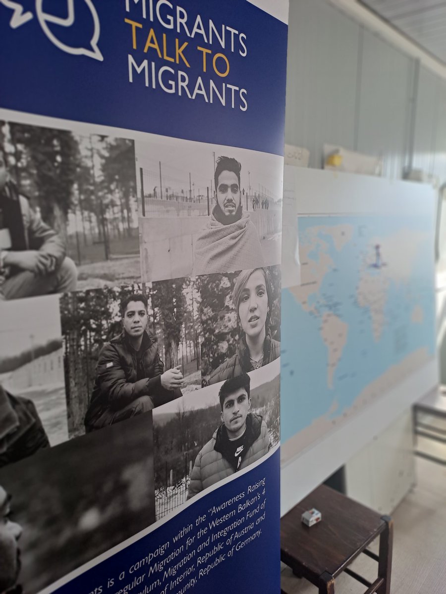Diostojic's tweet photo. #IOMMNE together with #UNHCR, NGO Civic Alliance and MoI successfully launched first info session for migrants. This activity is supported by IOM WB Aware Project. @vanjamik @MargheVis https://t.co/8oZ0k8T1P0