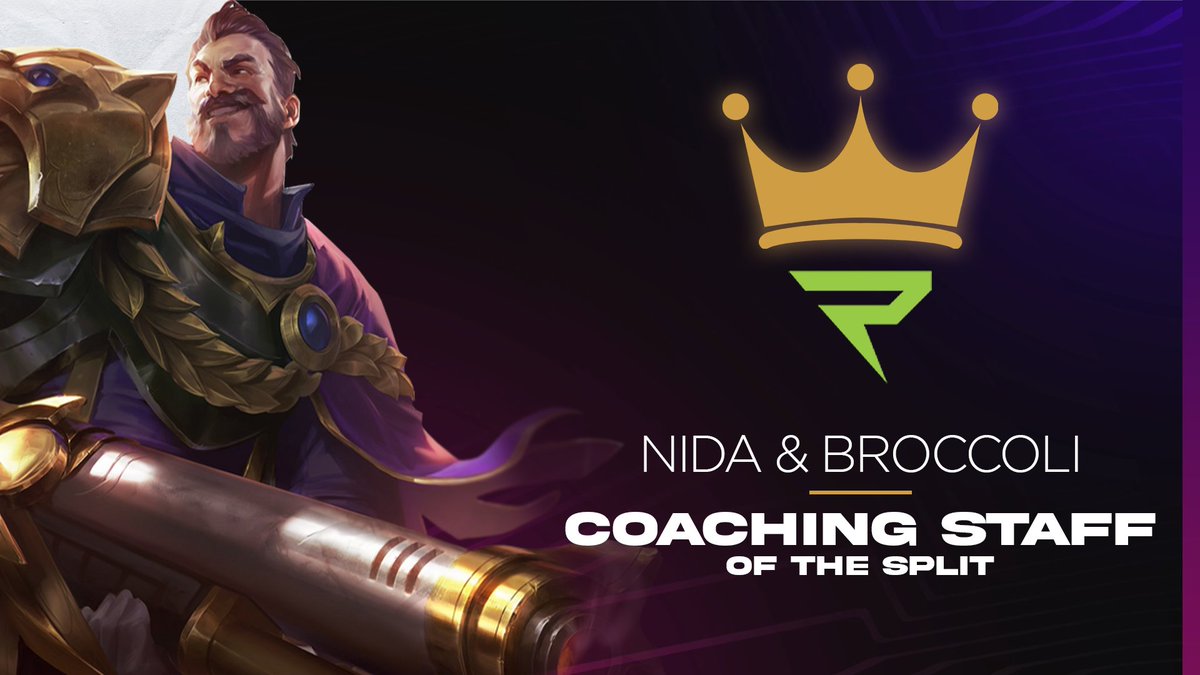 🌟NLC Coaching Staff of the Split🌟

Before we head into playoffs tonight, we got to reveal our first 2023 NLC Spring Award❗️

Huge congratulations to the <a href="/RiddleEsports/">RIDDLE</a> coaching staff, who has smurfed it all split long🙏