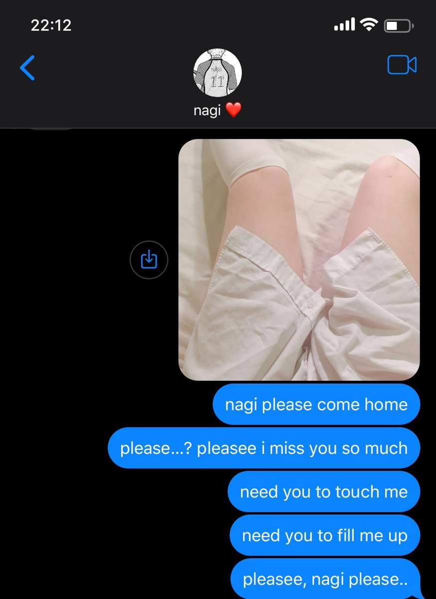 #nagisagi nsfw 🔞 few tweets au
cw // nsfw pic, dirty talk