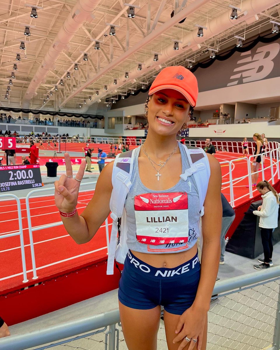 lily_harden2024's tweet photo. placed 12th overall at new balance nationals! ran a 8.69! next up outdoor season... 
#nbn #newbalance #track #hurdles #nationals #indoor #newbalancenationals #junior #highschool #boston #hurdler #texasrunner https://t.co/x7iEwH7t5L