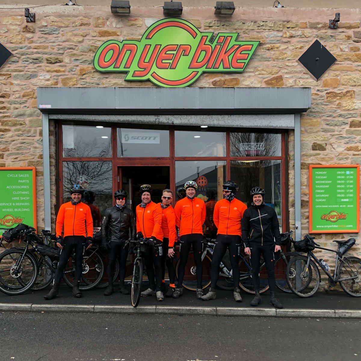 On Yer Bike Cycles tweet media