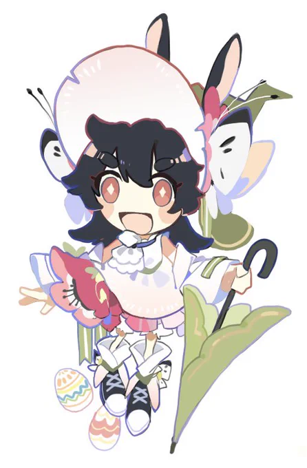ミニ絵はこういうの描いてます 