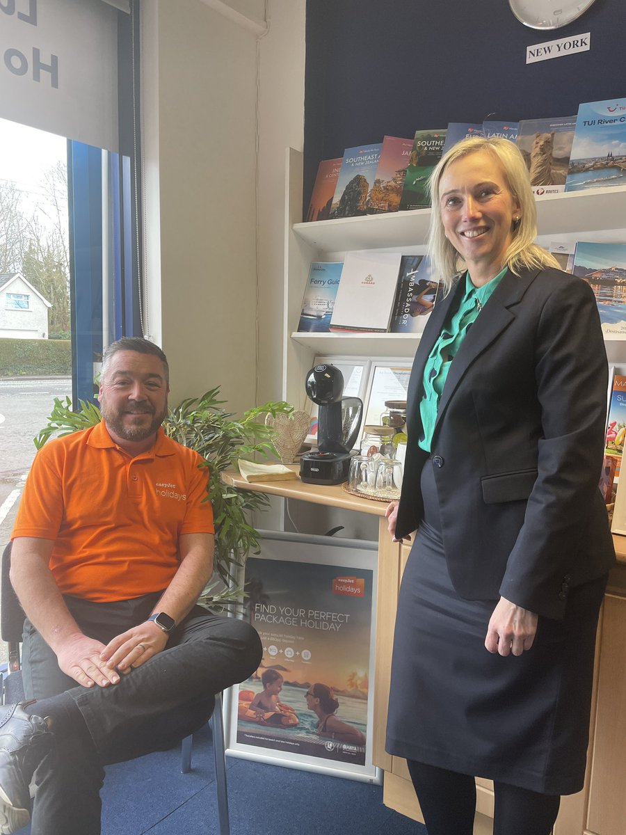 AprilHutchinson's tweet photo. That’s a wrap! Thanks to all the agents we’ve seen  for #TTGTop50 Northern Ireland. Ending with the busy team at Thompson Travel International - thanks to the Chuckle Brothers of @easyJetholidays This pair … @JDocherty1975 @AdrianMarpole https://t.co/AoLmecgcsh