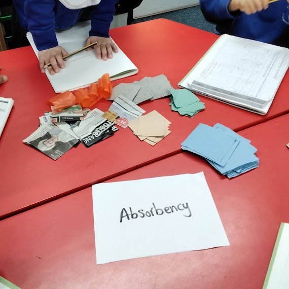 ParadisePrimary's tweet photo. Year 2's Science lesson involved investigating the properties of paper and checking their #strength, #texture and #absorbency through different engaging experiments. Well done scientists! 👨🔬👩🔬📰📜🧻 https://t.co/QoOzvKSafb