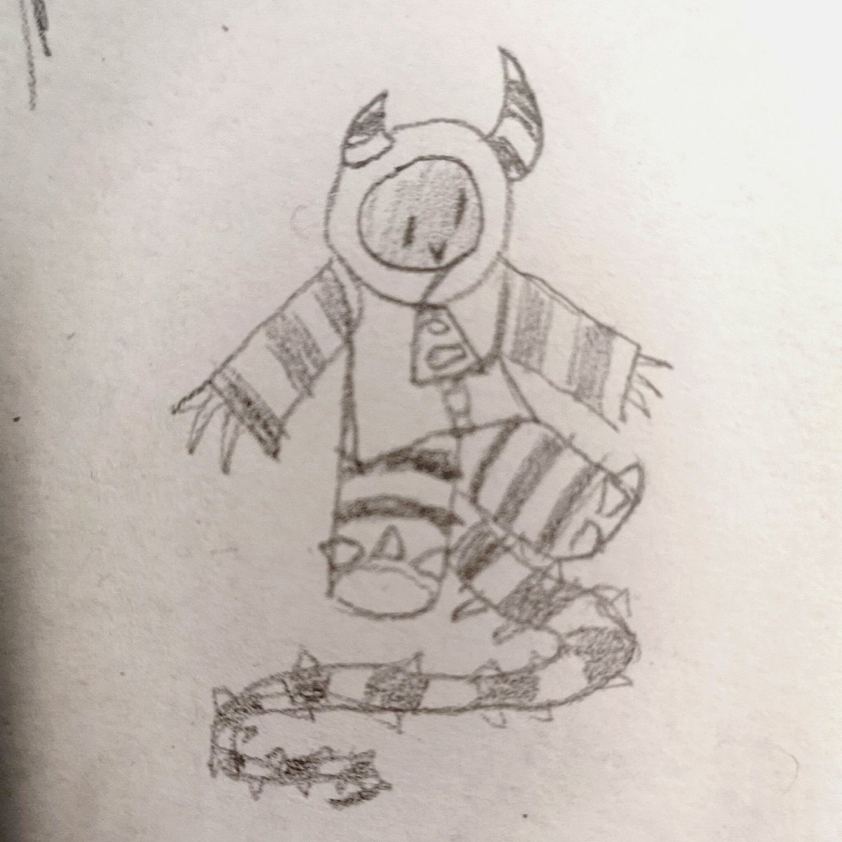 AnchoraCris's tweet photo. @pastraspec hehe lil' baby demon https://t.co/SvrJ6F9N2z