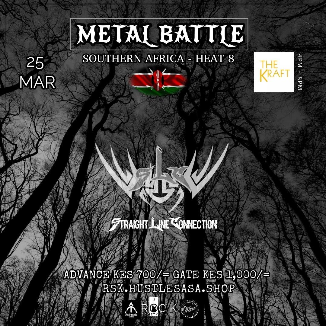 We shall be battling at the first ever <a href="/Wacken/">Wacken Open Air</a> metal battle in Kenya on 25th March at Kraft, Westlands!

Get your tix rsk.hustlesasa.shop