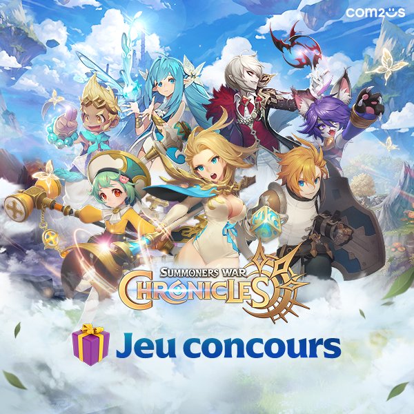 gameone's tweet photo. RT + Follow pour tenter de gagner une boite VIP Chronicles pour fêter le lancement des serveurs mondiaux de @chronicles_fr 🎁
- 1 code de rewards in game
- 2 t-shirts
- 1 tapis de souris
- et pleins d'autres cadeaux !
Fin du #concours et TAS le 28/03
#SummonersWarChronicles https://t.co/7BrwEhbqJD