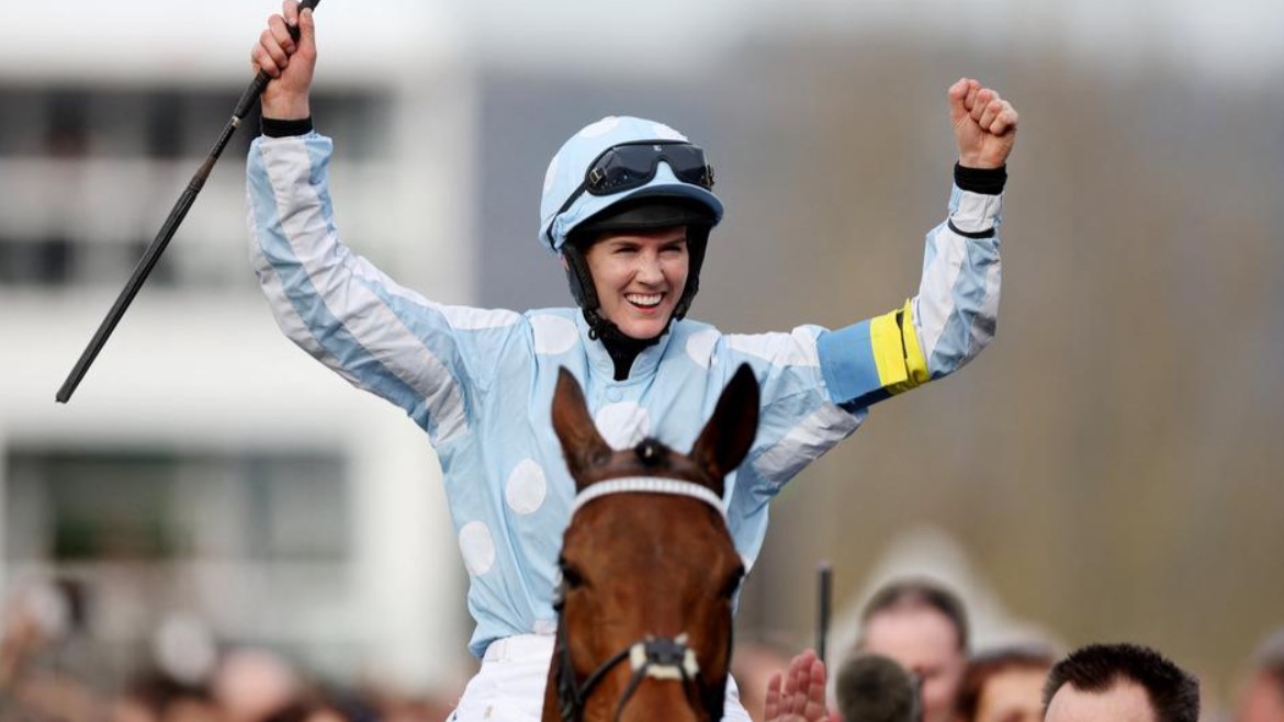 ... And they're off!

Best of luck to our fantastic brand ambassador, <a href="/rachaelblackmor/">Rachael Blackmore</a> at this year's <a href="/CheltenhamRaces/">CheltenhamRacecourse</a> Festival 🏇

#cheltenhamfestival2023
#RachaelBlackmore
#audinaas