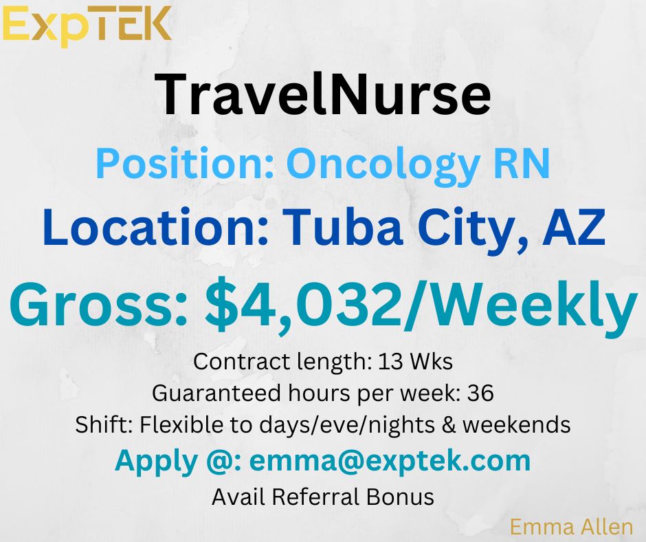 EmmaAllen8872's tweet photo. #usanurses #usatravelnurses #travelnursesjobs   #nursescontractjobs #exploretek #rnjobs  #nursingjobs #contractpositions  #healthcarejobs   #travelnurses #travelnursescareer
#jobopportunityfornurses #travel #nurses  #jobs #usbasednurses #medicalstaffing #travelnursing https://t.co/U2XDt7Yypp