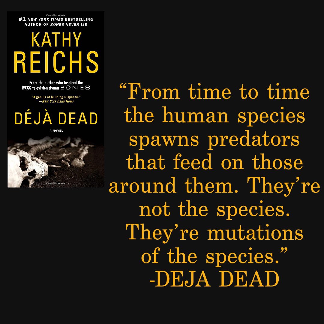 KathyReichs's tweet photo. #DejaDead https://t.co/HwubUTlzyH