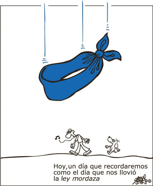 Nos unimos al comunicado de varias organizaciones de NO seguir adelante con la reforma de la #LeyMordaza 

¡¡¡Es muy grave que se siga manteniendo una norma que NO garantiza los derechos fundamentales.!!!
ecologistasenaccion.org/287134/ley-mor…