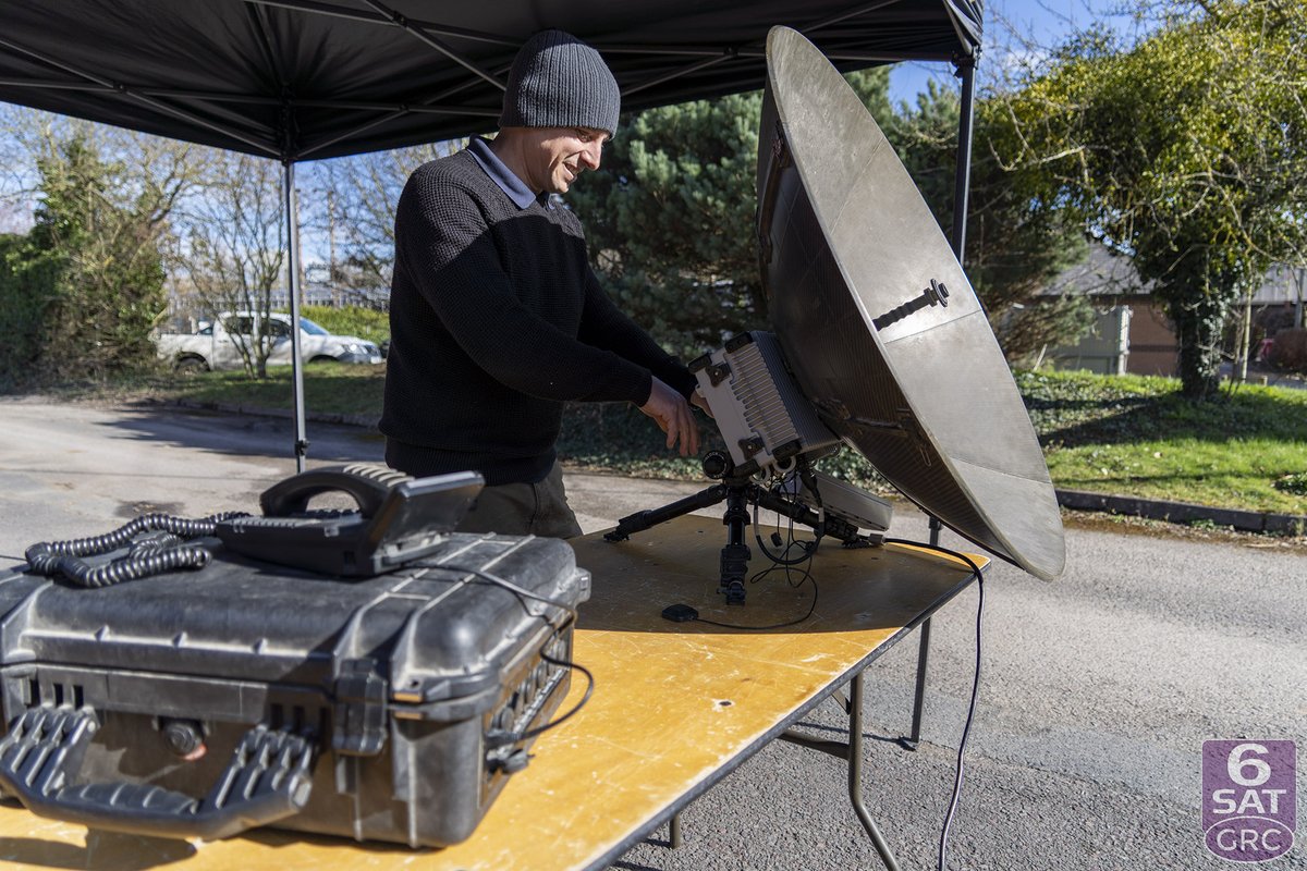 grcltd's tweet photo. Setup, tested & good to go on #6SAT managed SATCOM service - this @TampaMicrowave on @iDirect modem is one of the toughest terminals on the market seen here with our #SCYTALE+ and #TacticalCloud service - learn more Tampa https://t.co/6zEf5H8MHP Scytale https://t.co/x3gBpUnTF7 https://t.co/2UM1D3d3rJ