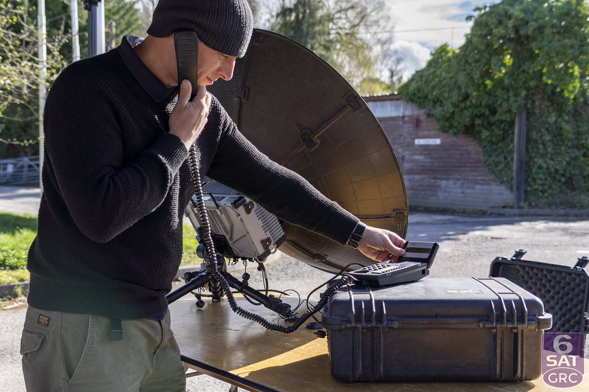 grcltd's tweet photo. Setup, tested & good to go on #6SAT managed SATCOM service - this @TampaMicrowave on @iDirect modem is one of the toughest terminals on the market seen here with our #SCYTALE+ and #TacticalCloud service - learn more Tampa https://t.co/6zEf5H8MHP Scytale https://t.co/x3gBpUnTF7 https://t.co/2UM1D3d3rJ