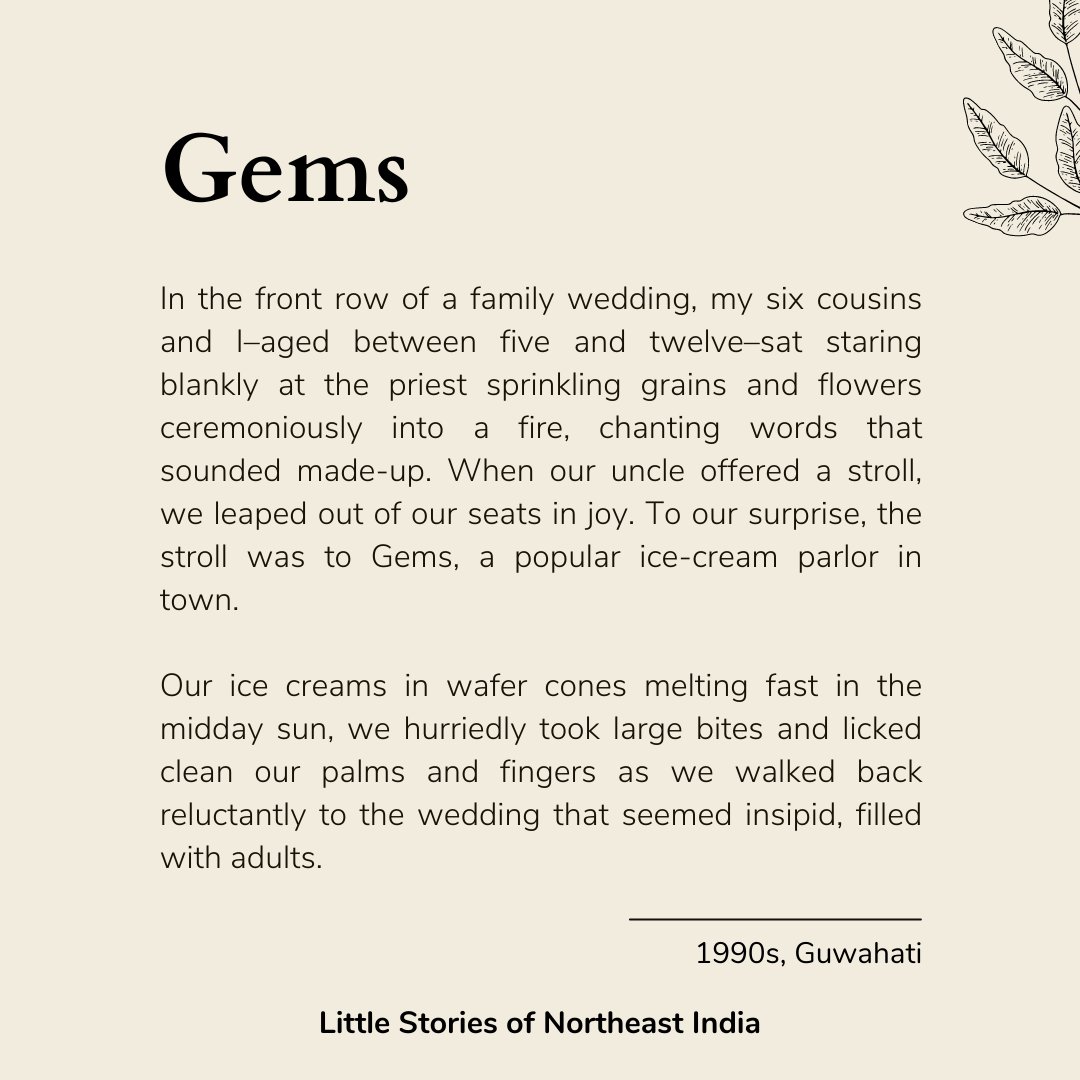 TNeindia's tweet photo. Little Stories of Northeast India #3.
.
.
If you have a story to share, email it to littlejournal.ne@gmail.com along with your name, the place the story is based in, with "Little Stories" in the subject line.
.
.
#littlestoriesofnortheastindia #microstories #tljne https://t.co/o0RGjLNT6I