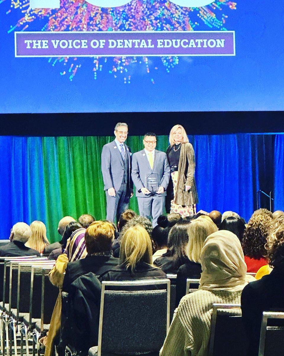 hubertchandds's tweet photo. I am humbled to be a recipient of an ADEA Chair of the Board of Directors Citation at #ADEA2023. Thank you, Dr. Nadershahi for this amazing honor and for your vision this year to “Believe I’mPossible!” #IamADEA https://t.co/HvRYE88JeI