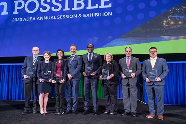 hubertchandds's tweet photo. I am humbled to be a recipient of an ADEA Chair of the Board of Directors Citation at #ADEA2023. Thank you, Dr. Nadershahi for this amazing honor and for your vision this year to “Believe I’mPossible!” #IamADEA https://t.co/HvRYE88JeI