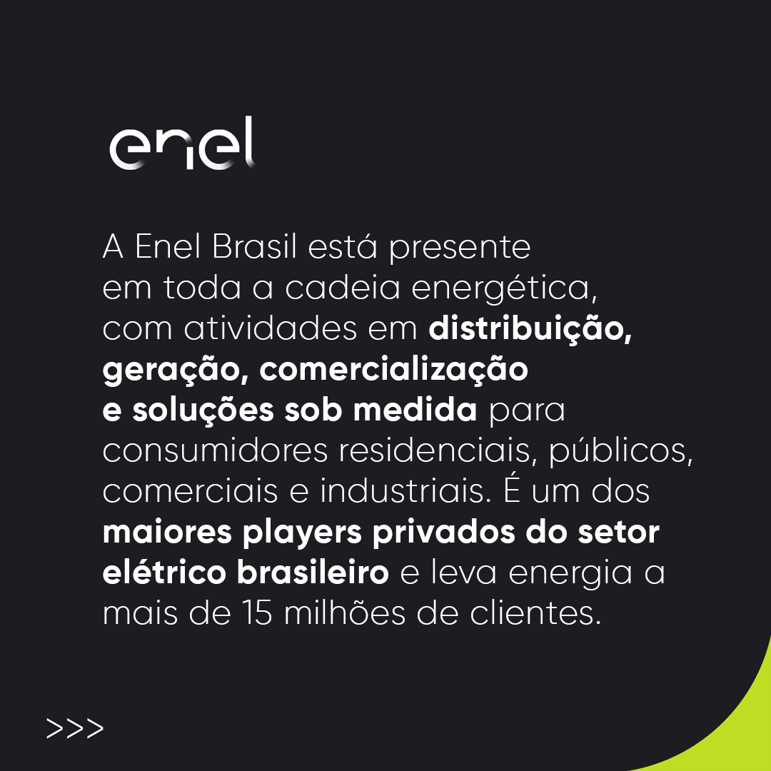 troposlab's tweet photo. É com muita alegria que compartilhamos nosso mais novo cliente: a Enel!

Quer inovar com a gente também?
Acesse https://t.co/jSonzdGg0j e fale com um de nossos especialistas! https://t.co/drEec2Gcwj