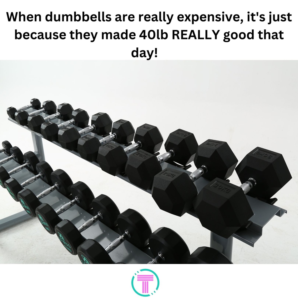 Think about that when you're shopping for home workout equipment.🤣

#gymmemes #memes #oneliners #funny #laughs fitness #gym #workout #fitnessmotivation #fit #motivation #bodybuilding #training #health #fitfam #healthylifestyle #gymlife #healthy