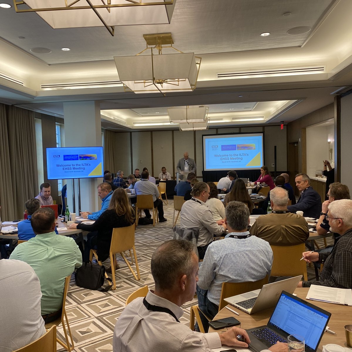 ilta_terminals's tweet photo. After a fantastic terminal facility tour hosted by ILTA member @Colonial_Group, our spring 2023 Environment, Health, Safety, and Security meetings are underway! https://t.co/Hlgt6jdG6n