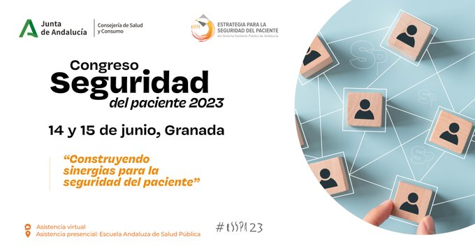 practicaseguras's tweet photo. 🔶𝐈𝐈 𝐂𝐨𝐧𝐠𝐫𝐞𝐬𝐨 𝐝𝐞 𝐒𝐞𝐠𝐮𝐫𝐢𝐝𝐚𝐝 𝐝𝐞𝐥 𝐩𝐚𝐜𝐢𝐞𝐧𝐭𝐞: "𝐂𝐨𝐧𝐬𝐭𝐫𝐮𝐲𝐞𝐧𝐝𝐨 𝐬𝐢𝐧𝐞𝐫𝐠𝐢𝐚𝐬 𝐩𝐚𝐫𝐚 𝐥𝐚 𝐬𝐞𝐠𝐮𝐫𝐢𝐝𝐚𝐝 𝐝𝐞𝐥 𝐩𝐚𝐜𝐢𝐞𝐧𝐭𝐞" #ESSPA23 #SegPac
🗓️14 y 15 de junio 2023
 🏦presencial o 💻Virtual🆓#gratuito 
🔗https://t.co/R35RA6NlDp https://t.co/jJaOYVEYzs