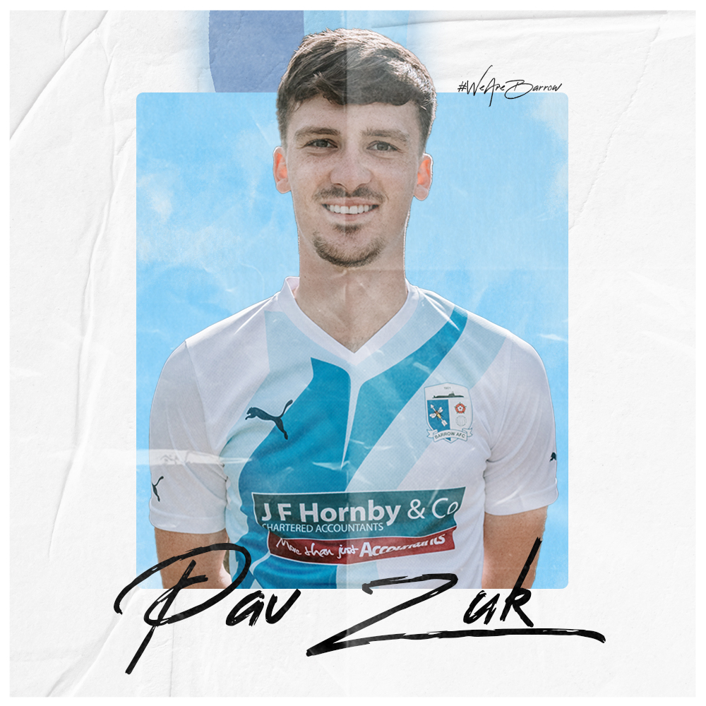 BarrowAFC's tweet photo. Pav Zuk's loan stay at Lancaster City has been extended until the end of the season, but is able to be recalled to Barrow.

𝐊𝐞𝐞𝐩 𝐬𝐦𝐚𝐬𝐡𝐢𝐧𝐠 𝐢𝐭, 𝐏𝐚𝐯! 💪

#WeAreBarrow | @LancasterCityFC https://t.co/Z7eKCAXaUj