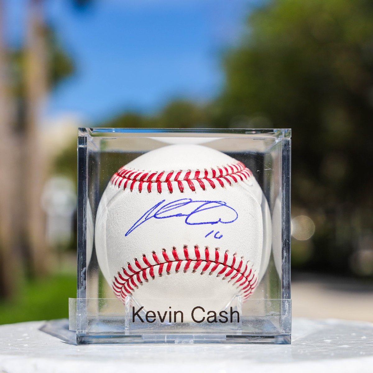 TheBayRepublic's tweet photo. GIVEAWAY💥The countdown to Opening Day continues...with 16 days until Rays Opening Day we're giving away #16 Kevin Cash Authenticated Autographed Baseball!

Enter to Win
-Follow @TheBayRepublic 
-Retweet this post 

Winner will be notified by DM on Monday March 20th. Good Luck! https://t.co/KpekNlaBDh