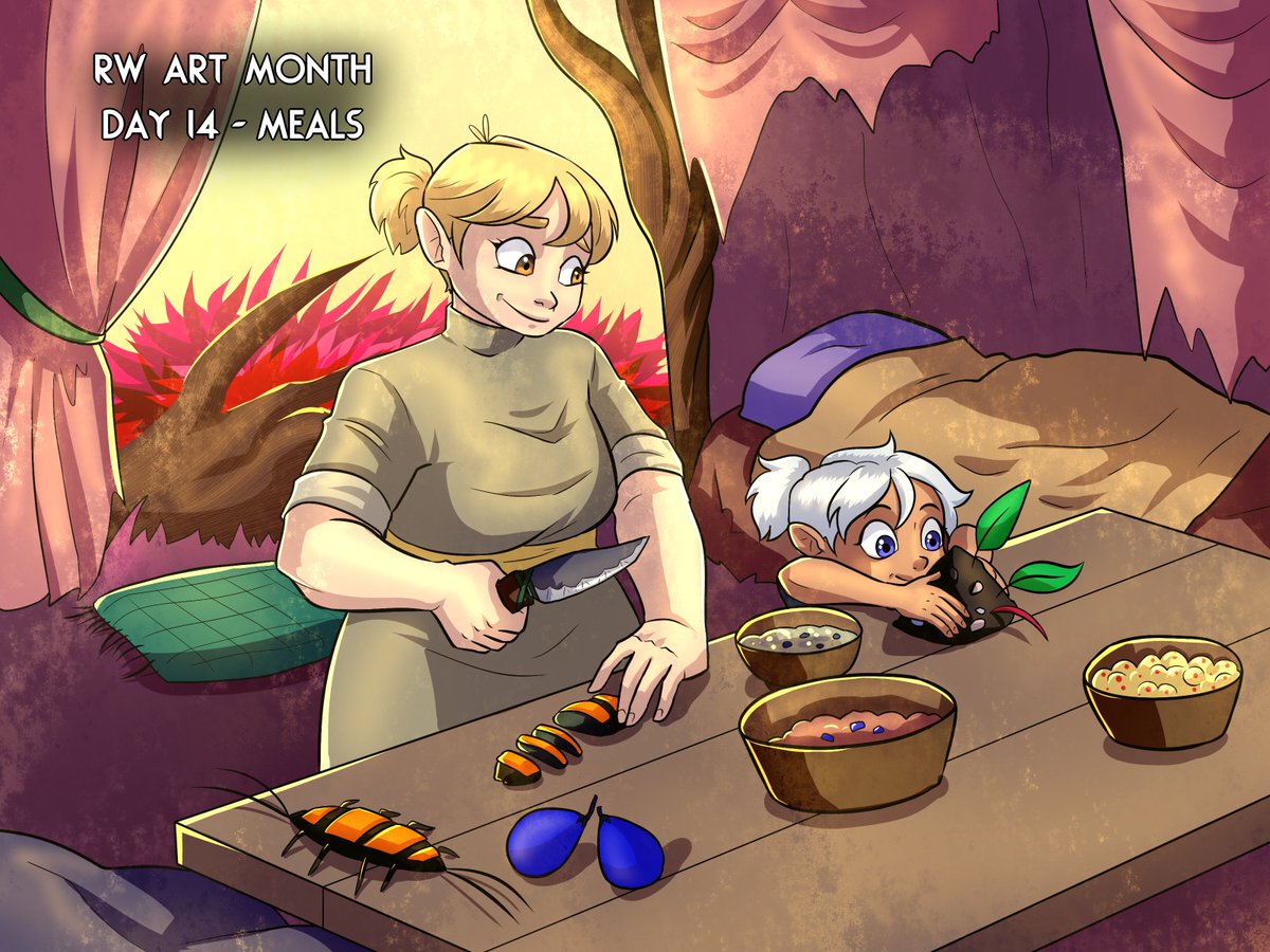 ElsaFogen's tweet image. #rainworld #rain_world #RWArtMonth #Gourmand #slugpup