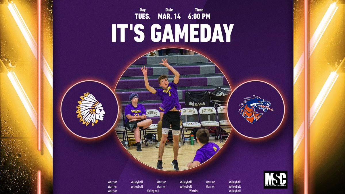 Warrior Volleyball gets their season started tonight at Silver Creek. Start time is 6 pm! You can buy tickets in advance here: gofan.co/app/events/941… or with cash at the door.  Livestream: cutt.ly/Q861IkL