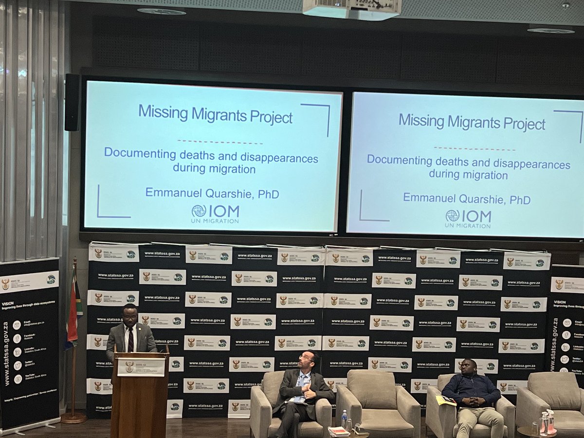 It was a privilege to present on <a href="/MissingMigrants/">Missing Migrants Project</a> at the 4th #Migration &amp; #Urbanization Forum organized by <a href="/StatsSA/">Statistics South Africa (Stats SA)</a>