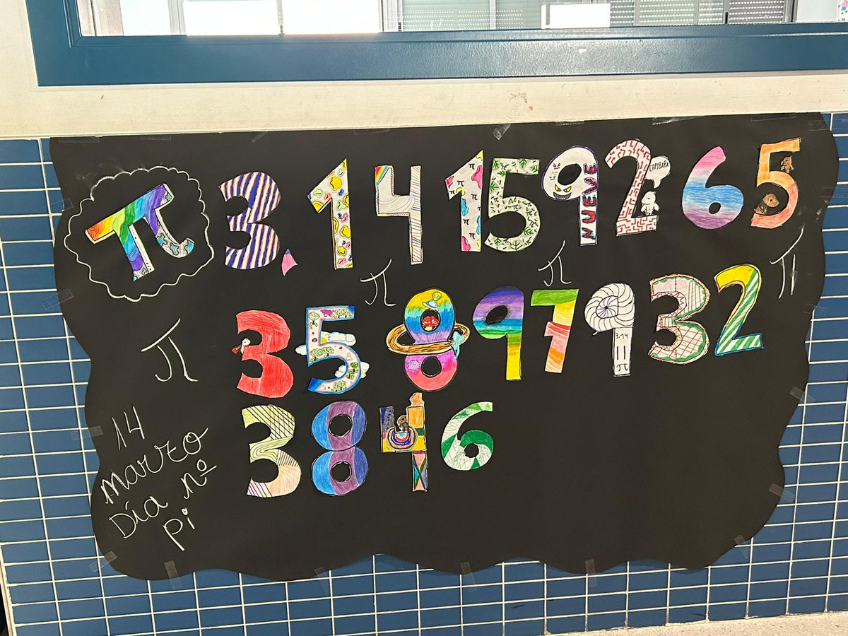 CCMiramadrid's tweet image. Los alumnos del Colegio Miramadrid celebraron el día internacional de las matemáticas con entusiasmo, participando en diversas actividades con los decimales de pi. 
¡Feliz día de las matemáticas!

#colegiomiramadrid #miramadrid #googlereference #pi #3.14 #matemáticas #unesco