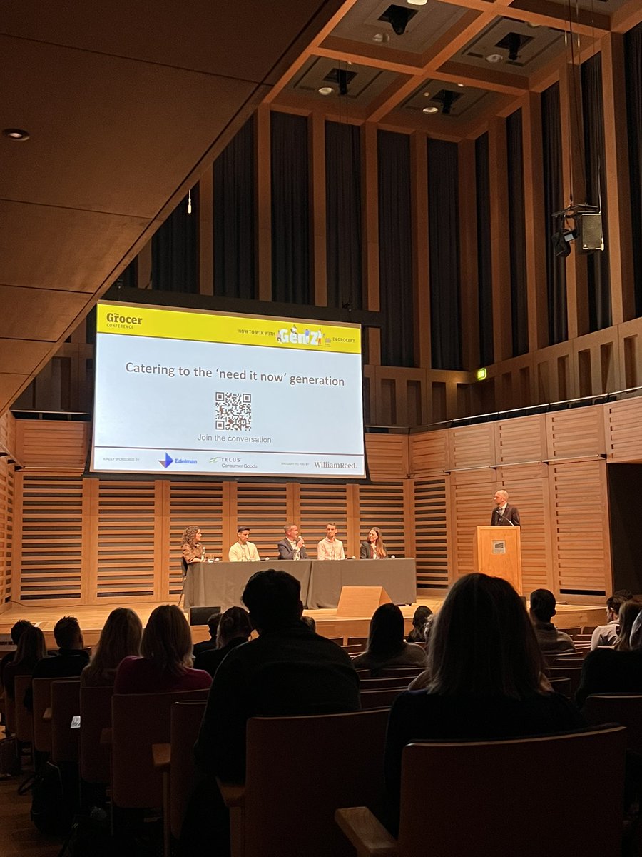 TheGrocer's tweet photo. We’re talking Gen Z’s taste for rapid delivery with @JustEatUK @tryzapp @ZoombyOcado @allplants @wincantonplc
#GenZConference https://t.co/1xSvhZ1m8P