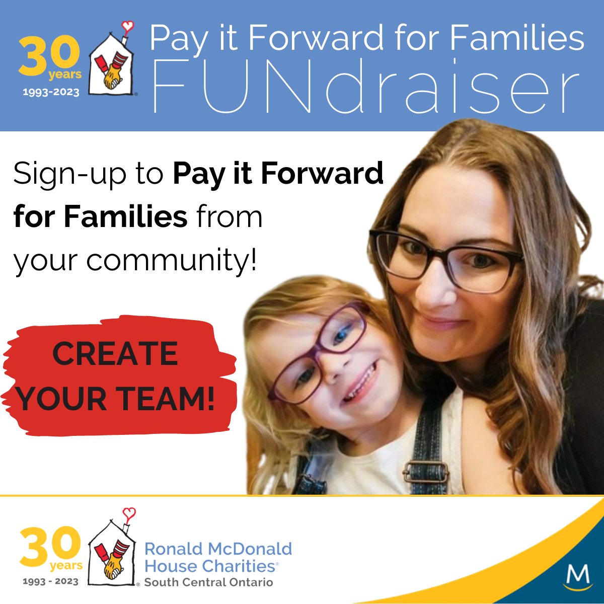 rmh_sco's tweet photo. In celebration of our 30th anniversary, we're teaming-up with @MeridianCU and RMHC Alumni Families to Pay it Forward for Families at the House! 🎂🥳 #fundraiser 

Want to be a part of paying it forward? Learn how here - https://t.co/PdTheikTJp https://t.co/lexxnMUfrB