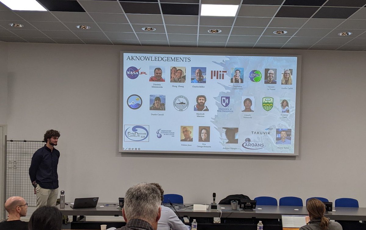 LIENSsCNRSULR's tweet image. 👏👏👏Félicitations Docteur Clément Bertin #thèse Devenir dans les eaux côtières du #carbone organique terrigène mobilisé par le dégel du #pergélisol #Arctique … #modelisation @LIENSsCNRSULR @CORDIS_EU