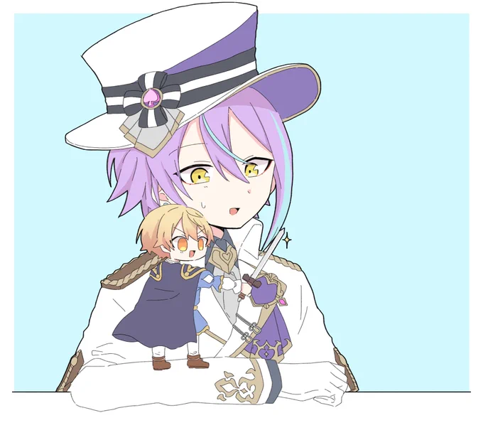 これは挟みで描いた片方がちまこい派生 