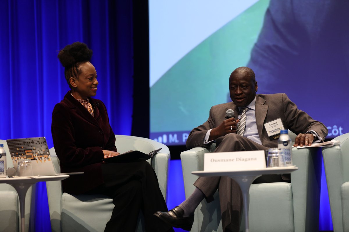 WRIRossCities's tweet photo. “The potential in African countries is huge: we have land, we have water, we have the workforce and the technology has evolved.” 

@ousmane_diagana, Regional VP of Western &amp; Central Africa for @WorldBank on the linkage between food production and #transport systems at #TTDC23 https://t.co/rrSQqJv0CC