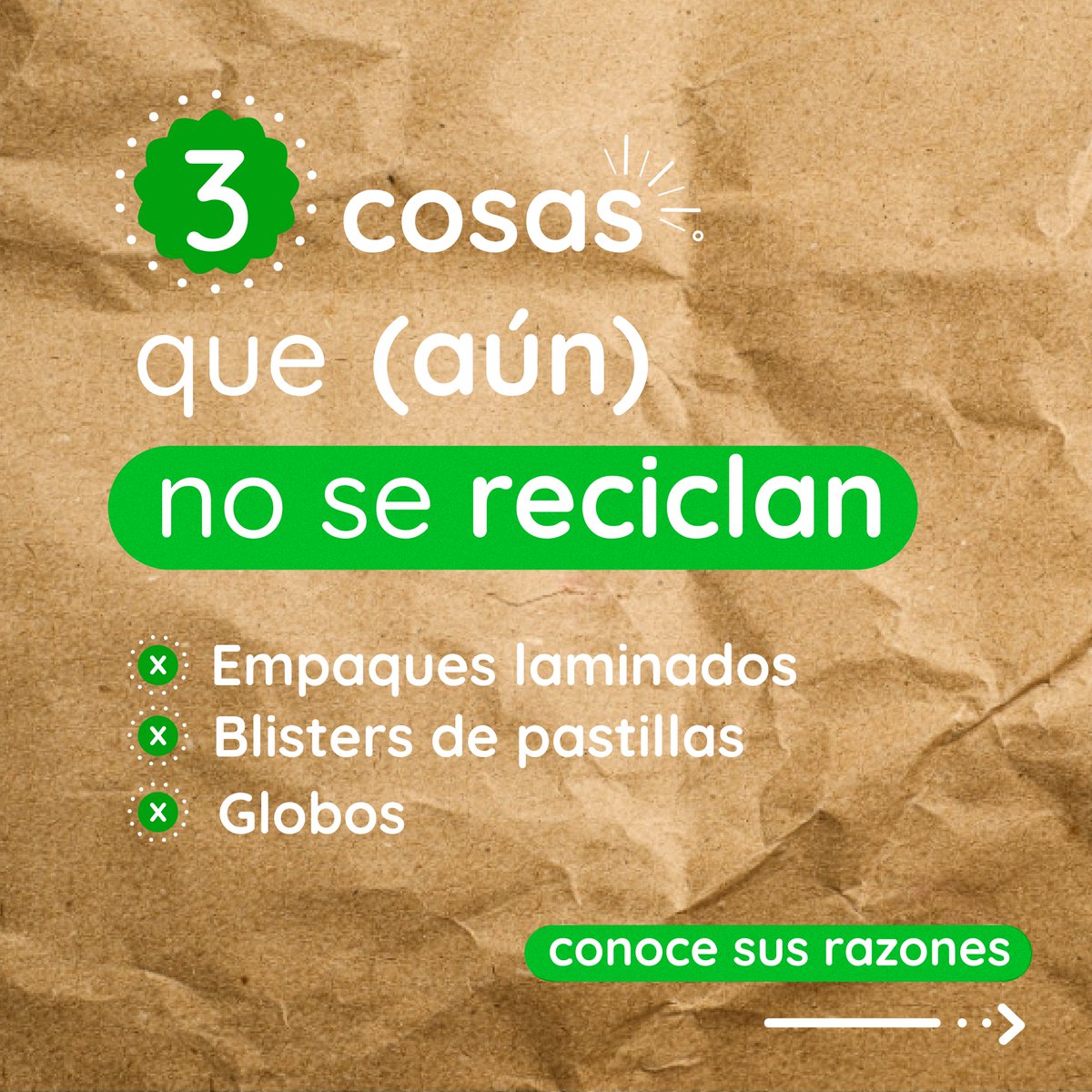 sinbaperu's tweet photo. ¡Y casi siempre hay alternativas!

Que un material se pueda reciclar depende de la tecnología existente en el país y de cuánto cuesta ese procedimiento. Por eso es importante evitar materiales de un solo uso que terminen en el ambiente.

#nadasobra #sinbasura #reciclajeperu https://t.co/wHpAg3sA6q