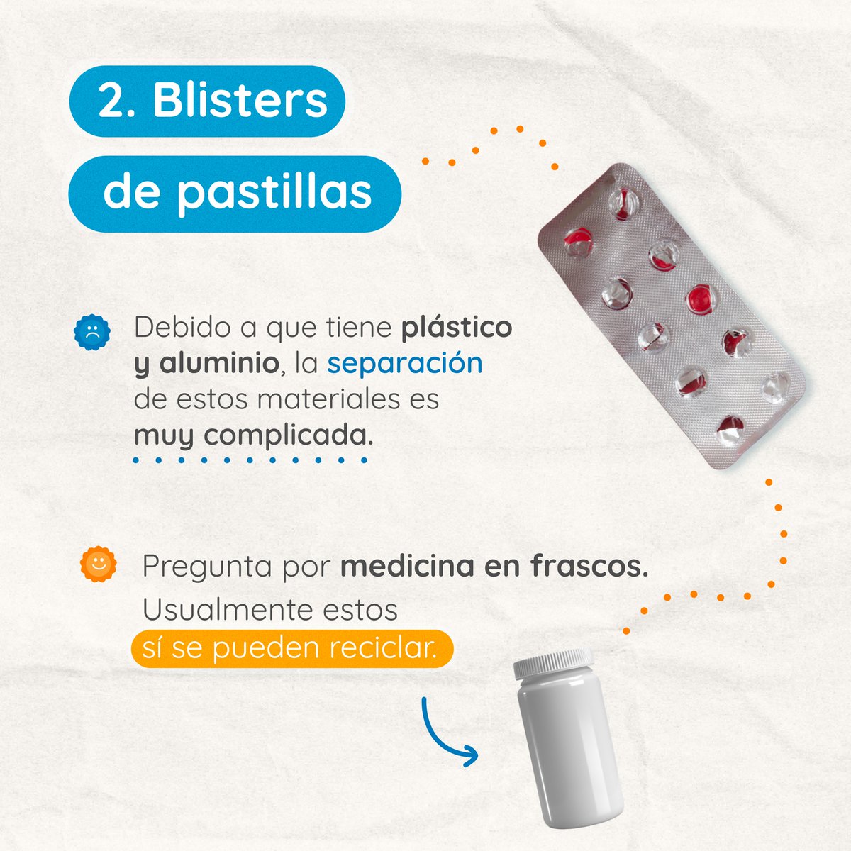 sinbaperu's tweet photo. ¡Y casi siempre hay alternativas!

Que un material se pueda reciclar depende de la tecnología existente en el país y de cuánto cuesta ese procedimiento. Por eso es importante evitar materiales de un solo uso que terminen en el ambiente.

#nadasobra #sinbasura #reciclajeperu https://t.co/wHpAg3sA6q
