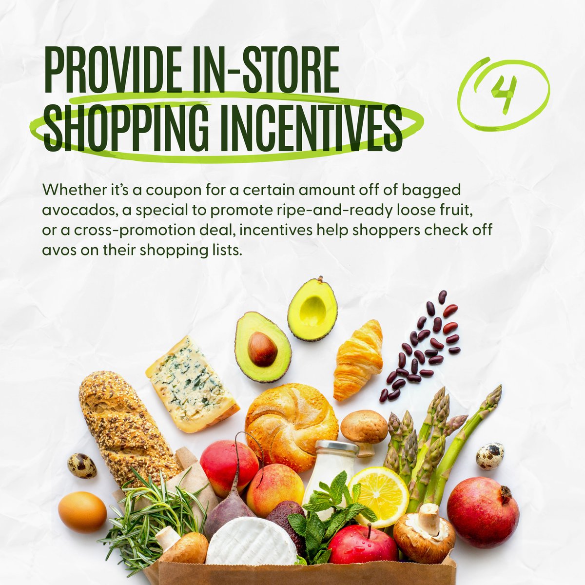WestPak_Avocado's tweet image. #RetailTip How to guide shoppers to
purchase #avocados? Follow this 🥑 guide to help your team create an avo- destination backed by ♥️ heart-healthy options👇 #westpakavocado