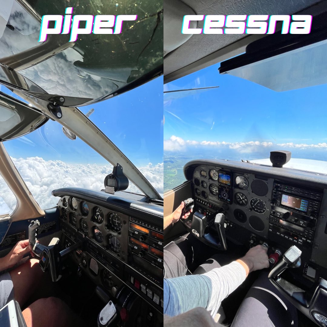 Which one are you taking? Retweet for Piper, Like for Cessna