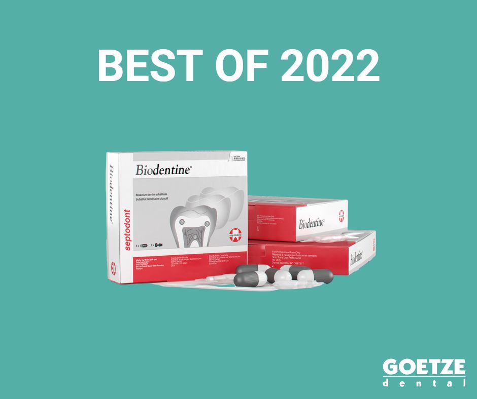𝘽𝙞𝙤𝙙𝙚𝙣𝙩𝙞𝙣𝙚™ 𝙓𝙋 𝙗𝙮 𝙎𝙚𝙥𝙩𝙤𝙙𝙤𝙣𝙩
 
Provides clinicians with an optimal solution for vital pulp therapy; it is a highly-pure bioactive crown-to-root restoration system indicated for dentin replacement treatments.