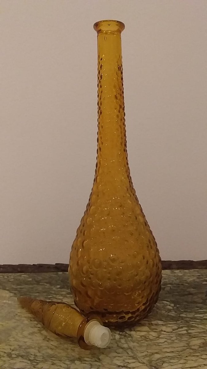GrandOakAuction's tweet photo. View @ our office
Bid: https://t.co/y7mhqclVkj
Gorgeous Mid century Italian Empoli "Genie bottle" amber pressed glass decanter with stopper 1960s
Bidding from R550
#vintageempoliglass #geniebottle #collectibleglass #onlineauction #grandoakauctions #glassauction #décorauction https://t.co/xXVAkbefzz