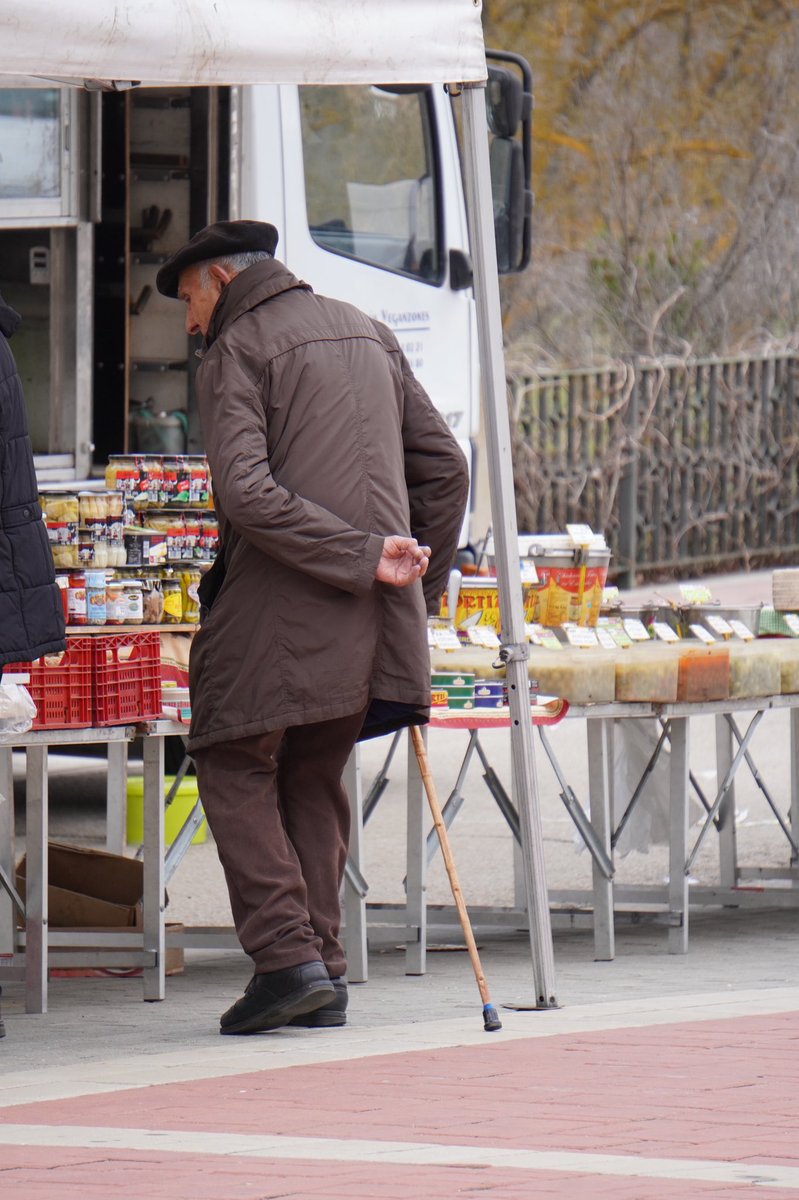 Daviddcoba's tweet photo. Martes de mercado en la Villa de Almazán (Soria). Los mercados siguen siendo un buen lugar para conocer de que lado cojea la tierra: calzados de Igea, aceitunas y encurtidos de Villadiego, legumbres de Roa, frutas y verduras de la ribera y trapos de los gitanos de Zaragoza. https://t.co/n3UmOBwaUa