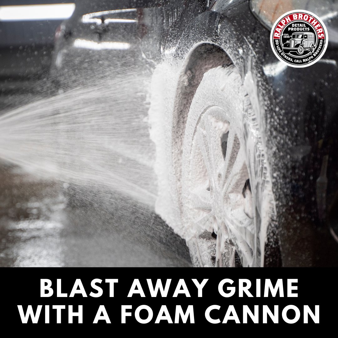 A car wash foam gun takes your auto cleaning game to the next level. Just connect a foam blaster to a high-pressure cleaning machine and watch the dirt and grime melt away.

Order yours: bit.ly/3Zt4RfG 

#RalphBrothers #FamilyOwned #CarDetailing #QualityProducts